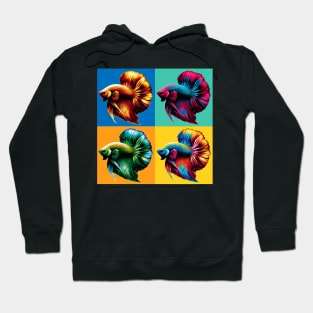 Elephant Ear Betta - Cool Tropical Fish Hoodie